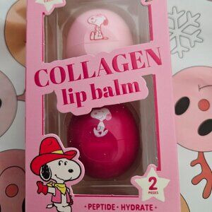 Peanuts x Celavi Pink Collagen Lip Balm
